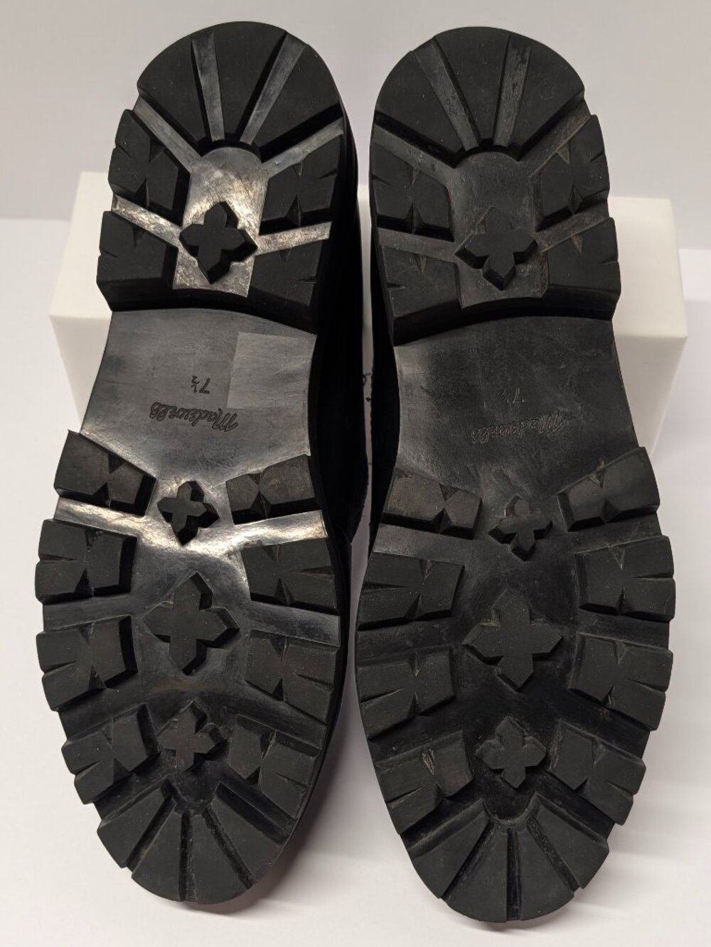 Madewell The Freya Platform Lugsole Mary Jane in True Black - Picture 11 of 16